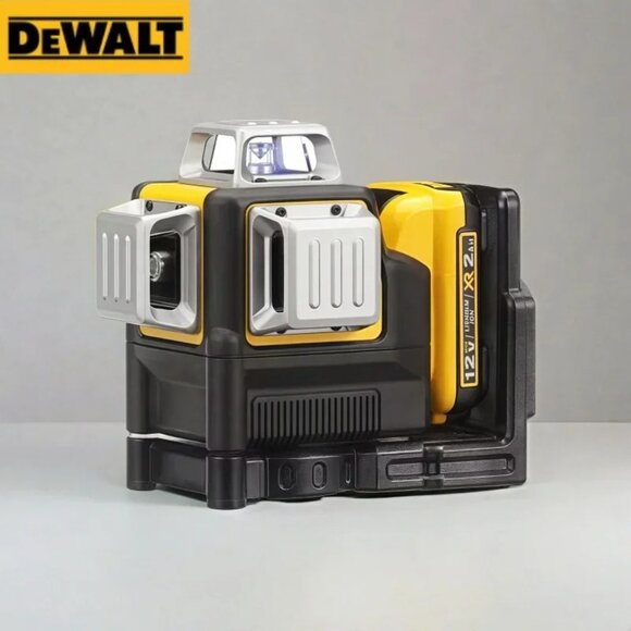 DEWALT Laser Level DW089LG Self Levelling 12 Line 3 x 360 Degrees Green Beam Las - Picture 5 of 11